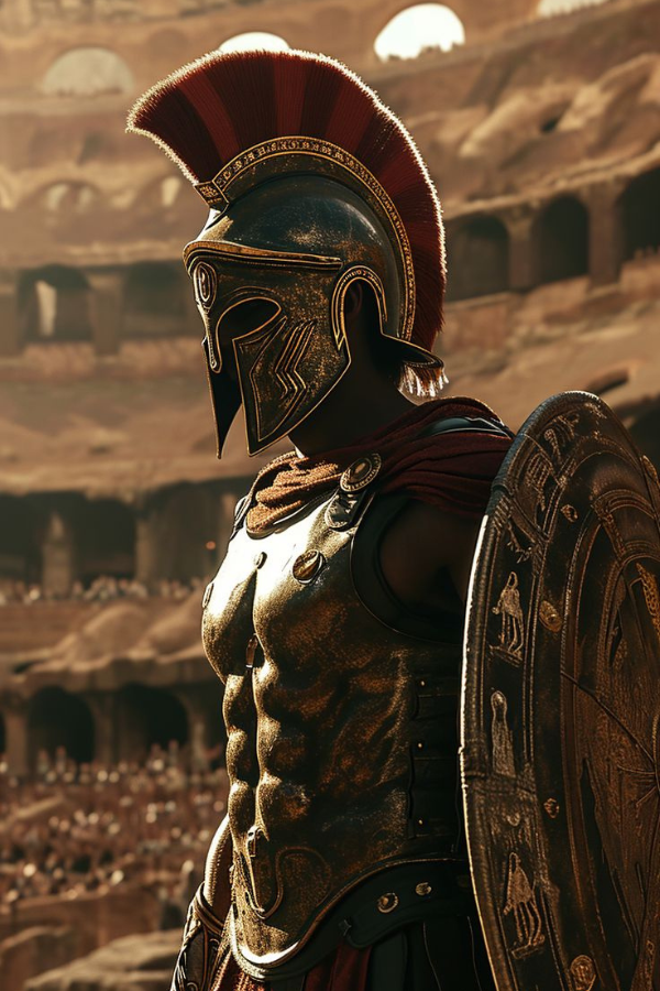 gladiator in arena