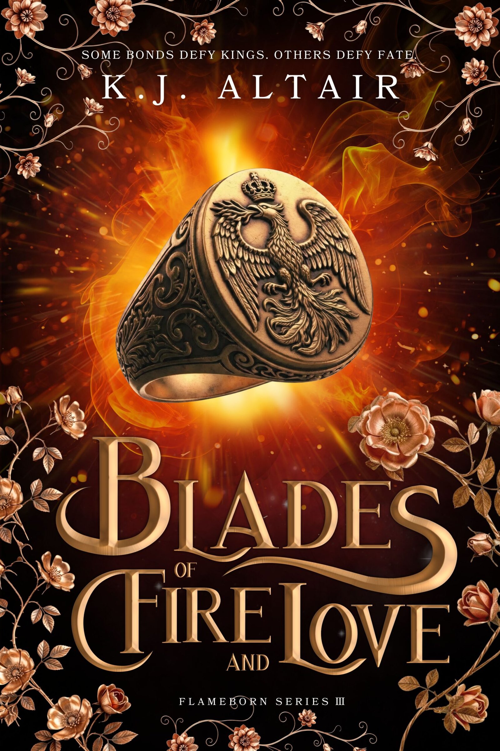 Cover Blades of Fire and Love